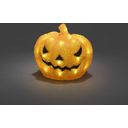 LED Acrylic Pumpkin, 32 Cold White Diodes