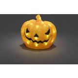 LED Acrylic Pumpkin, 32 Cold White Diodes