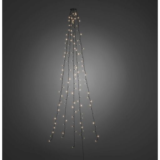 LED Christmas Tree Light Set with Ring, 2.4 m - 1 item