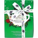 Confezione Regalo Bio con Fiocco - Premium Holiday Collection, Verde - 12 bustine
