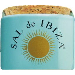 Sal de Ibiza Fleur de Sel dans son Pot en C&eacute;ramique