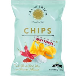 Sal de Ibiza Smoky Paprika Chips - 125 g