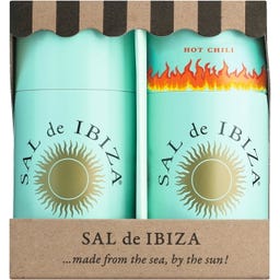 Sal de Ibiza Granito Strandkorb-Duo Pur & Chili