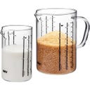 GEFU Messbecher-Set METI, 2-teilig - 1 Set