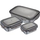 GEFU Frischhaltedosen-Set PREPPO, 3-teilig - 1 Set