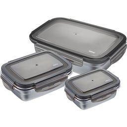 GEFU Frischhaltedosen-Set PREPPO, 3-teilig - 1 Set