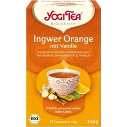 Yogi Tea Bio Ginger Orange with Vanilla