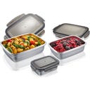GEFU Frischhaltedosen-Set PREPPO, 3-teilig