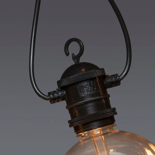 Guirlande Lumineuse de Jardin Globe LED, Kit d'Extension, Design Rétro - 1 pcs