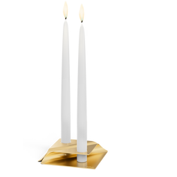 höfats SQUARE CANDLE, Gold - 1 item