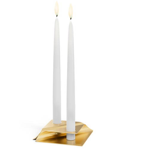 höfats SQUARE CANDLE guld - 1 st.