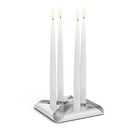 höfats SQUARE CANDLE silver - 1 st.