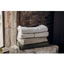 Lovely Linen Asciugamano Hammam/Sauna - Jeep Green