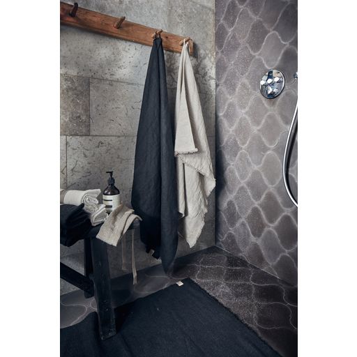 Lovely Linen Hammam Towel / Sauna Towel - Light Grey