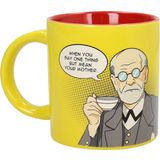 The Unemployed Philosophers Guild Skodelica za kavo "Sigmund Freud"