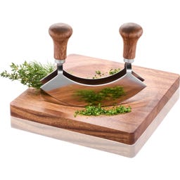 GEFU Wiegemesser mit Schneidebrett YUMA