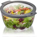 Salatschleuder ROTARE + Frischhaltedeckel, 4 L