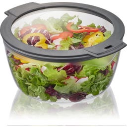Salatschleuder ROTARE + Frischhaltedeckel, 4 L