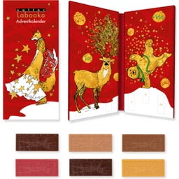 Zotter Schokoladen Calendrier de l'Avent Bio Labooko - 192 g