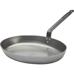 De Buyer Fischpfanne Oval Eisenstahl Carbone Plus