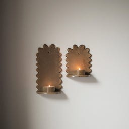 DBKD FLOWERY Wall Candle Holder - L