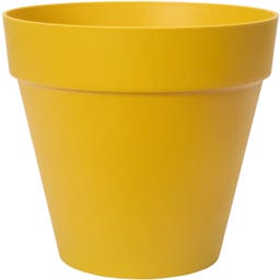 elho loft urban rond wielen 40cm - oker