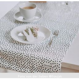 Eulenschnitt Dots Linen Table Runner - 1 item
