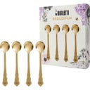 Bridgerton Kaffeelöffel 4-er Set, goldfarben - 1 Set
