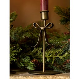 Garden Trading Portacandele con Fiocco - Set di 2 Pezzi - Piccolo