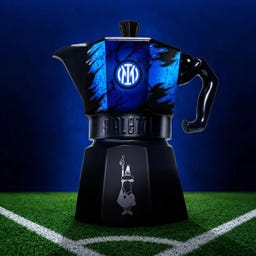 Bialetti Moka Express 3 Tassen Fußball - Inter