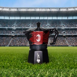 Bialetti Moka Express 3 Tassen Fußball - AC Milan