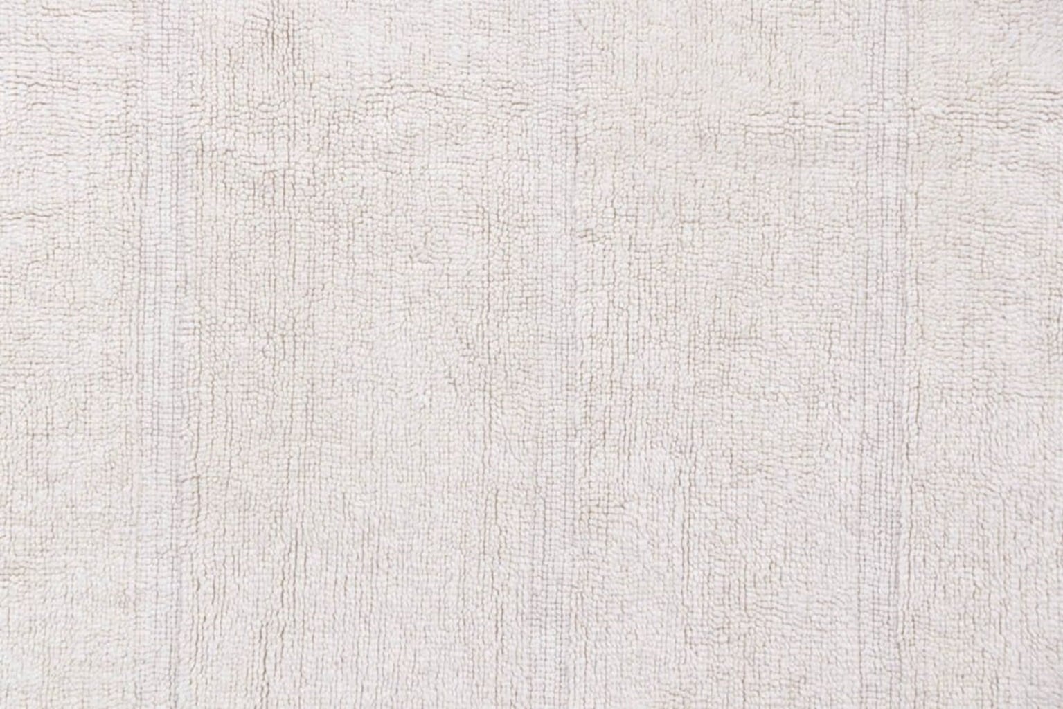 Lorena Canals Steppe Wool Rug, Sheep White