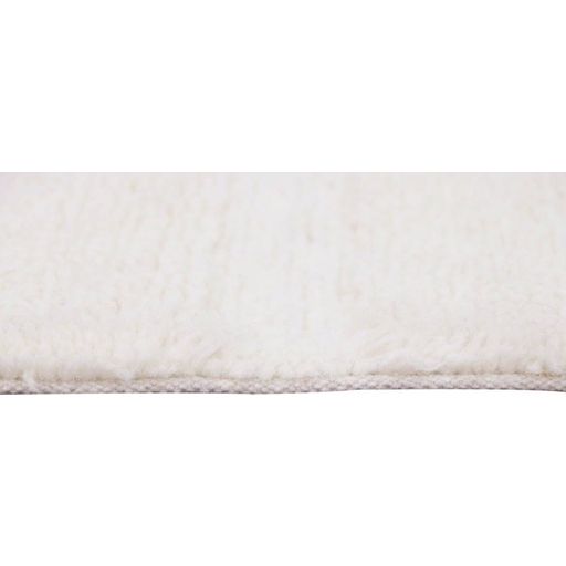 Lorena Canals Tapis en Laine Steppe - Sheep White