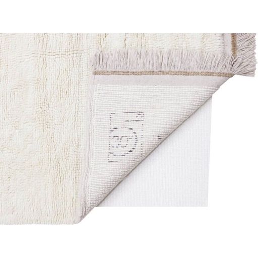 Lorena Canals Tapis en Laine Steppe - Sheep White