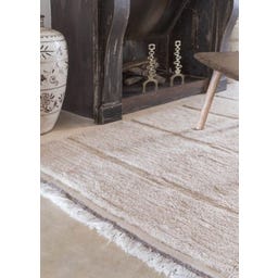 Lorena Canals Tapis en Laine Steppe - Sheep White - 80 x 230 cm