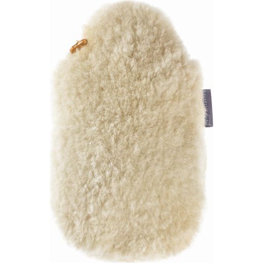 Hot Water Bottle with Real Lambskin Cover - 1 item