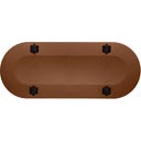 Balconnière GREENVILLE Terrasse Roues - 80 cm