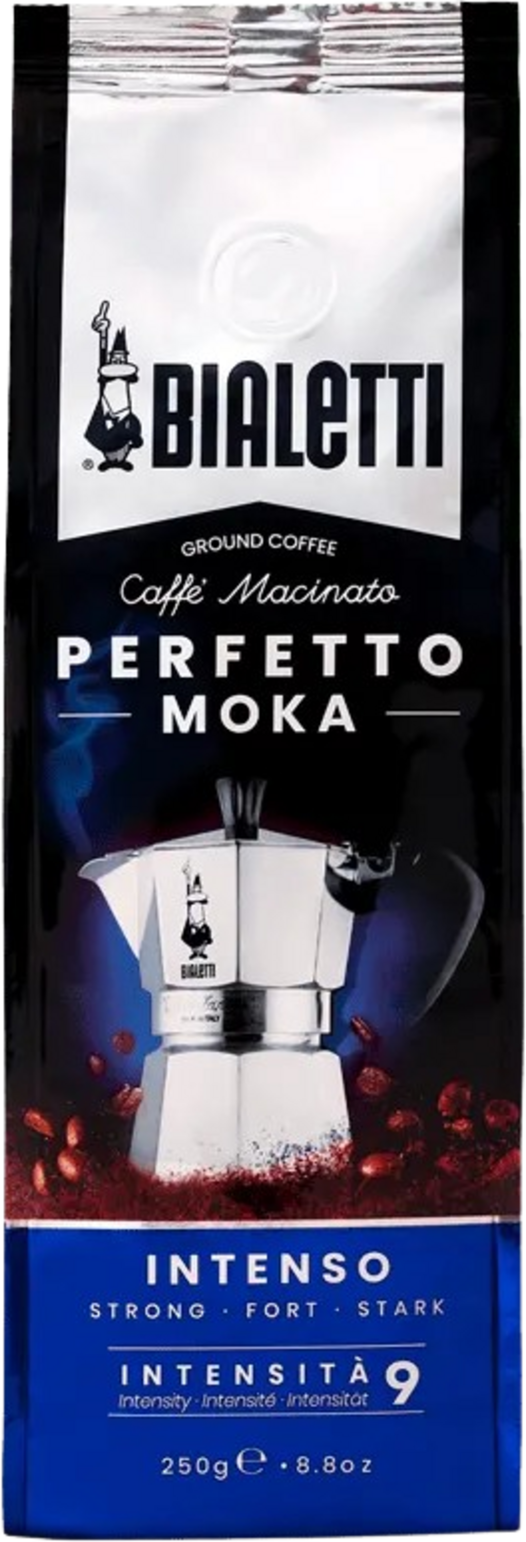 Bialetti INTENSO "Perfetto Moka" Coffee, 250g