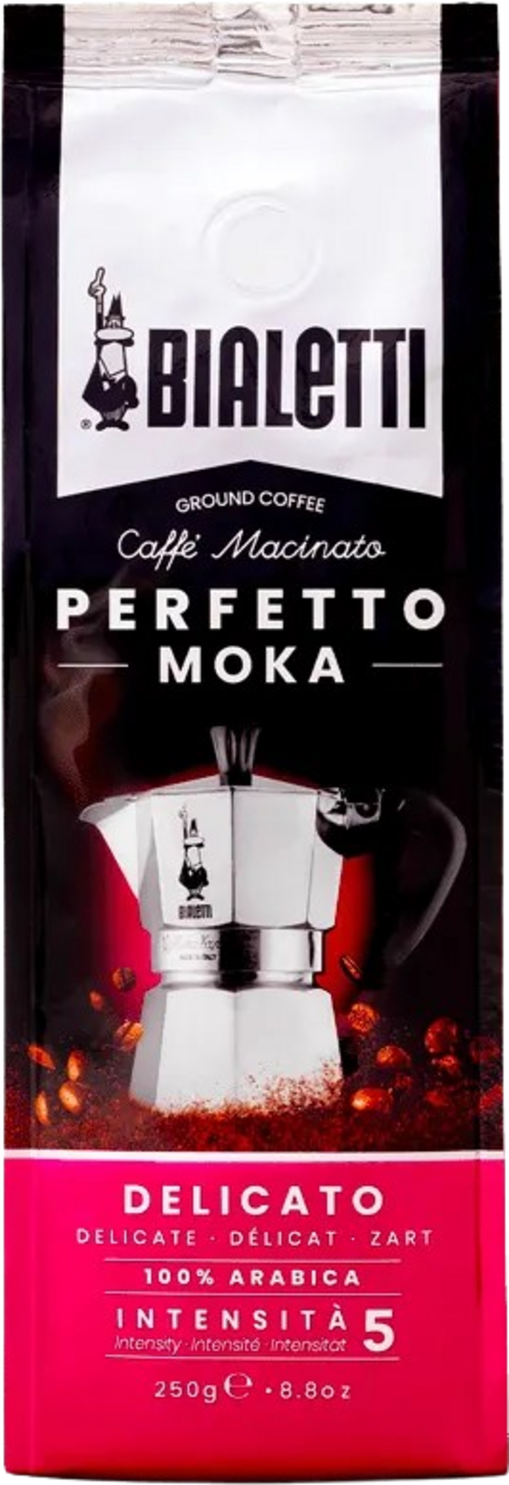 DELICATO "Perfetto Moka" Ground Coffee, 250g
