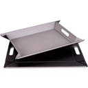 Freeform DUO - Vassoio Reversibile, Grigio/Nero - Grande