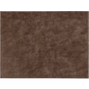 Freeform Bordstablett TEXTIL med Läderlook - 40 x 30 cm