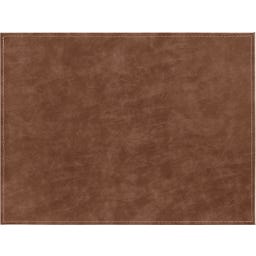 Freeform Bordstablett TEXTIL med Läderlook - 40 x 30 cm
