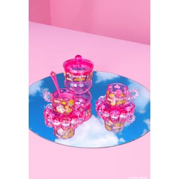 2 Espressotassen mit Untertassen Barbie 100 ml