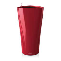 Lechuza Vaso - DELTA Premium 40 - rosso scarlatto lucido