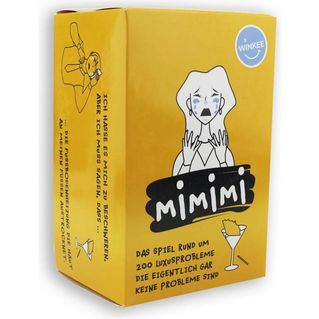 Winkee Mimimi Kartenspiel – 300 Karten über Luxusprobleme, Für Lustige Spieleabende