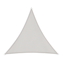 Windhager CANNES Triangle SunSail 4x4x4m - cream-grey