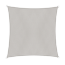 Windhager CANNES Square SunSail 3x3m - cream-grey