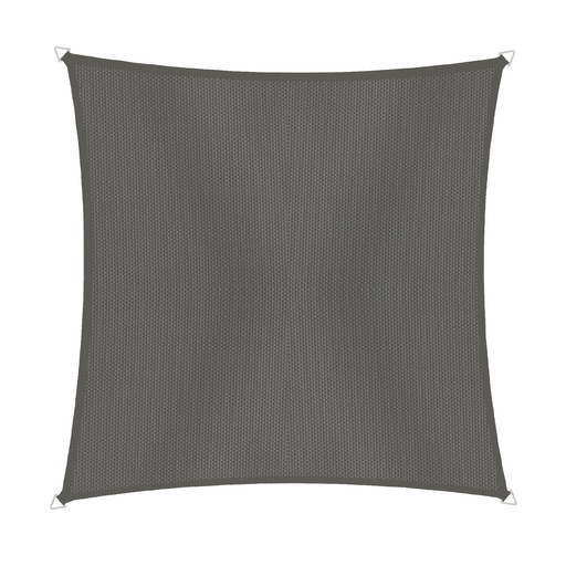 Windhager Sonnensegel SunSail CANNES Quadrat 4x4m - anthrazit