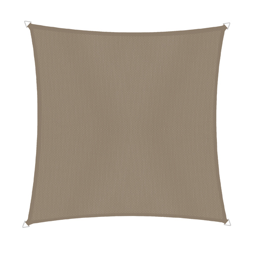 Windhager Sonnensegel SunSail CANNES Quadrat 4x4m - taupe