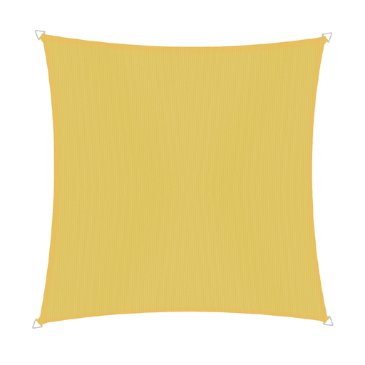 Windhager Sonnensegel SunSail CANNES Quadrat 5x5m - gelb